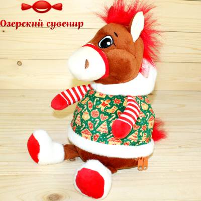 Детский новогодний подарок Озерский Сувенир в мягкой игрушке в Краснозаводске