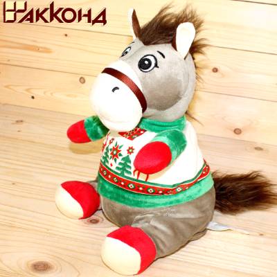 Сладкий новогодний подарок в виде символа 2026 года от фабрики Акконд в Краснозаводске