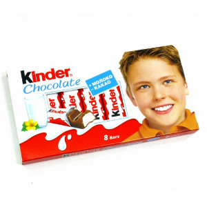 Киндер Шоколад 8 плиток 100 грамм в Краснозаводске